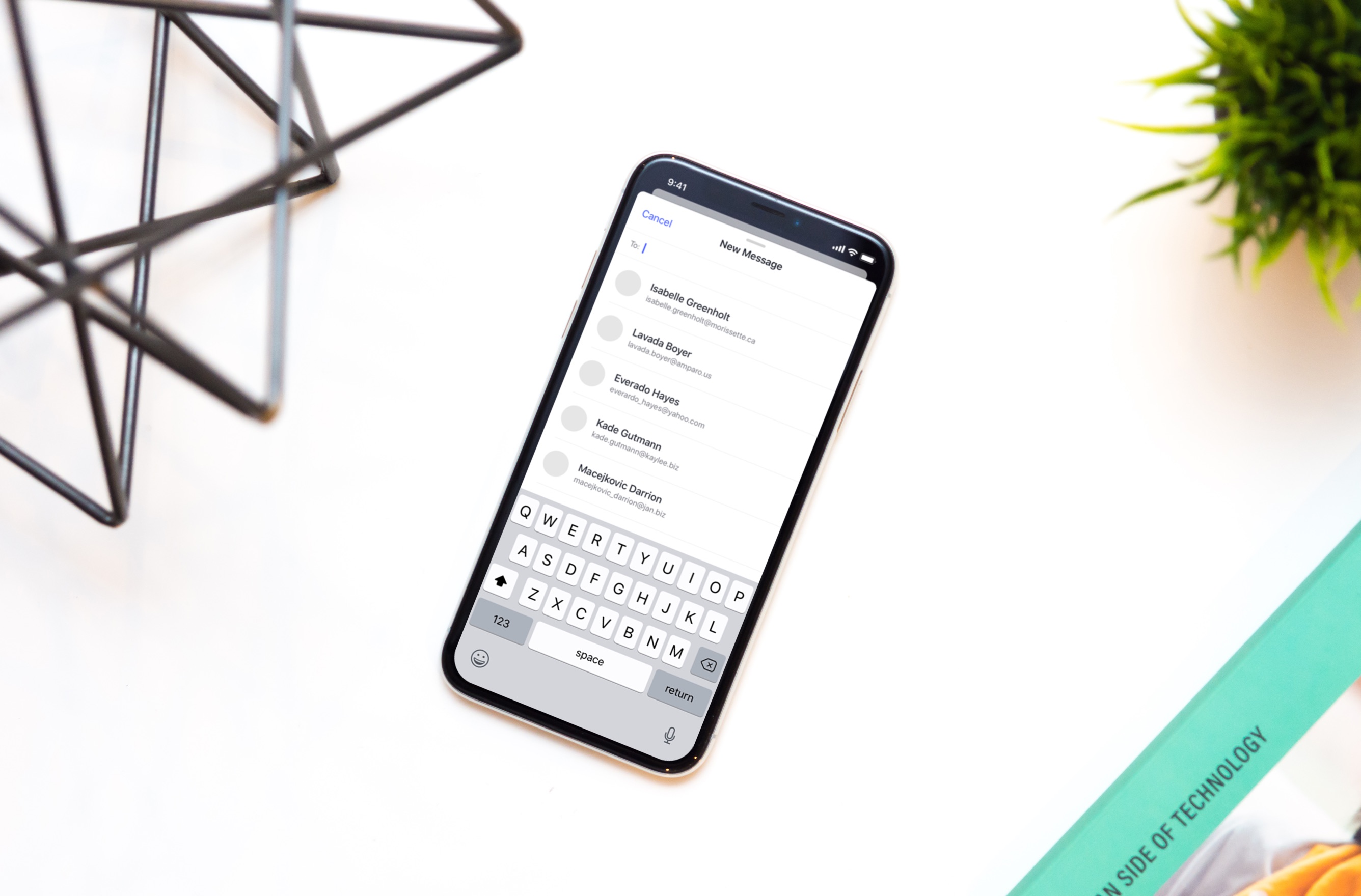 iOS overlay resource for Framer